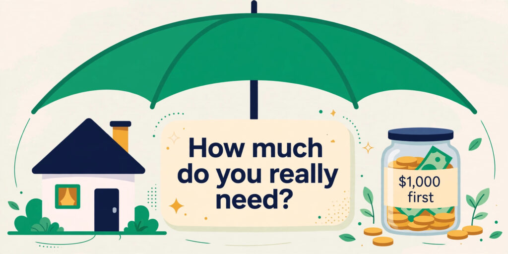 Emergency fund — how much you really need and how to build it.